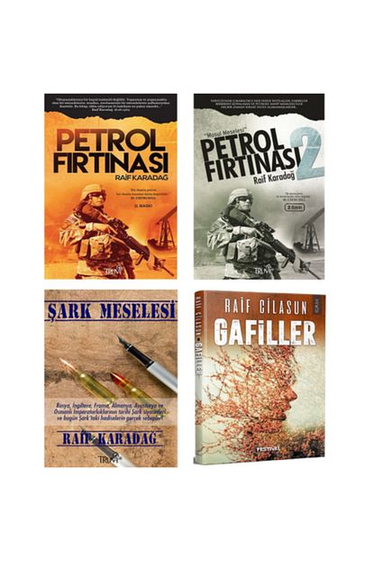 Truva Yayinlari Petrol Firtinasi 1 Petrol Firtinasi 2 Gafiller Sark Meselesi 4 Kitap Trendyol