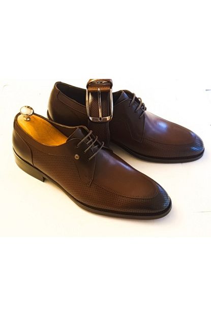 Piton Shoes Erkek Kahve Hakiki Deri Ayakkabi Trendyol