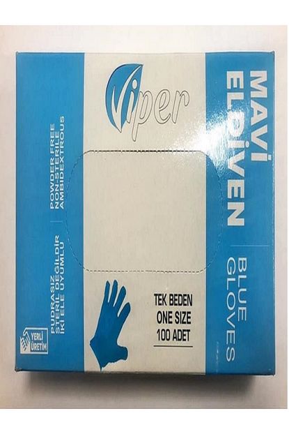 Viper Poset Mavi Eldiven 100 Lu Trendyol