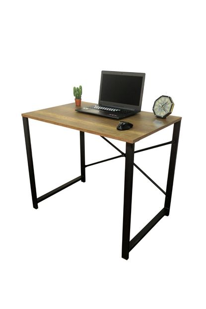 Thorqtech Dekoratif Metal Calisma Masasi Laptop Masasi Ofis Bilgisayar Calisma Masasi Trendyol
