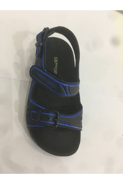 Ceyo Nomi Capri 24 Siyah Erkek Cocuk Anatomik Sandalet Trendyol