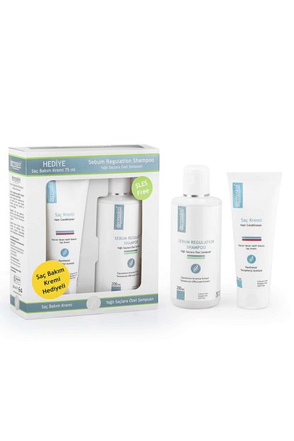 Dermoskin Sebum Regulation Yagli Saclara Ozel Sampuan Sac Bakim Kremi Hediyeli Trendyol