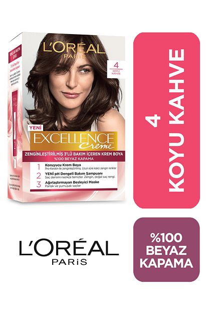 L Oreal Paris Sac Boyasi Excellence No 4 3600523425792 Trendyol