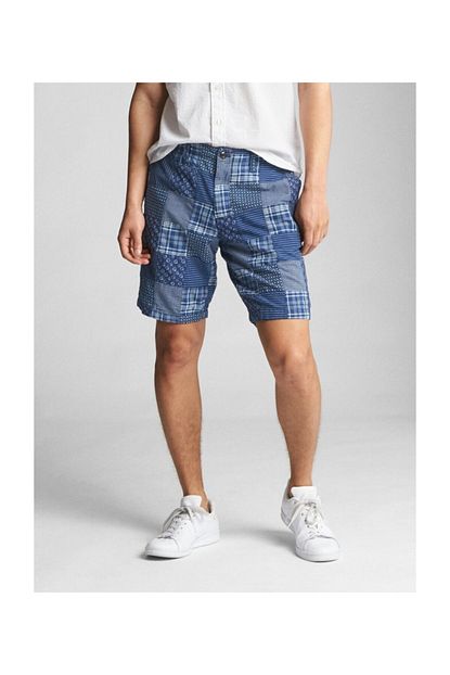 Gap Erkek Mavi Vintage Yikamali Sort 329952 Trendyol