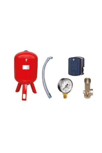 Hidrotank 50 Litre Dikey Ayakli Hidrofor Kiti Hidrofor Baglanti Takimi Trendyol
