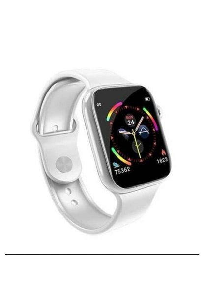 Guvenc S83 Smartwatch Akilli Saat Bluetooth Unisex Saat 1 3 Inc Renkli Ekran Beyaz Trendyol