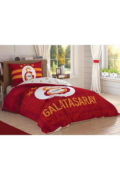 Tac Lisansli Nevresim Takimi Gs Galatasaray Sporif Tek Kisilik Trendyol