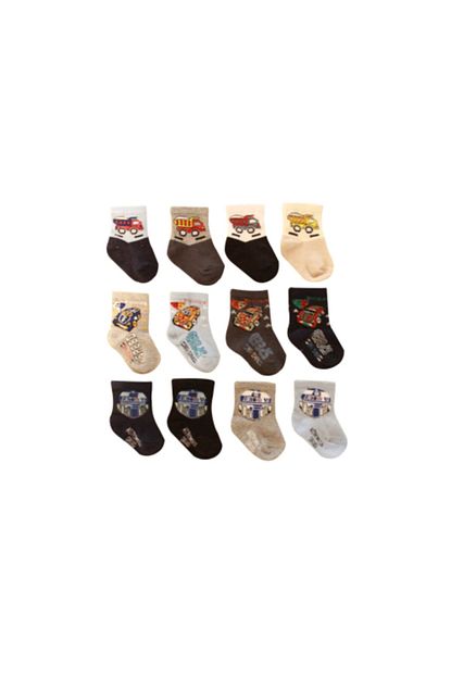 Coraphane Erkek Bebek Renkli Corap 12 Cift Trendyol
