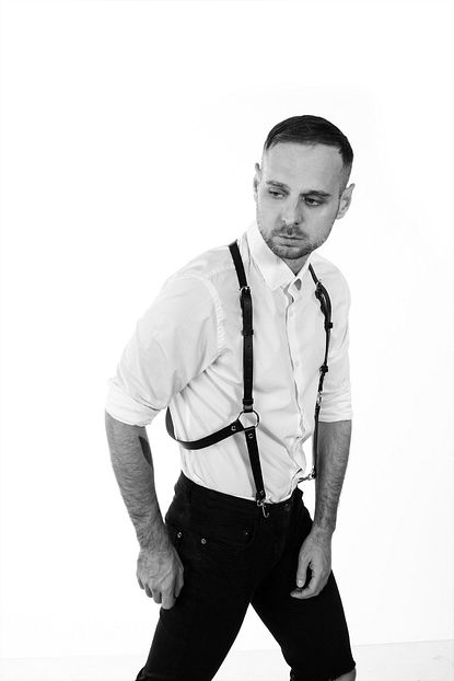 Redsaks Erkek Siyah Deri Pantolon Askisi Fantezi Harness Trendyol
