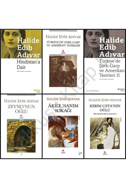 can yayinlari halide edip adivar kitaplari 6 kitaplik set 1 set fiyati yorumlari trendyol