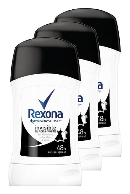 Rexona Men Invisible Black White Anti Perspirant Erkek Roll On 50 Ml Uclu Paket Trendyol