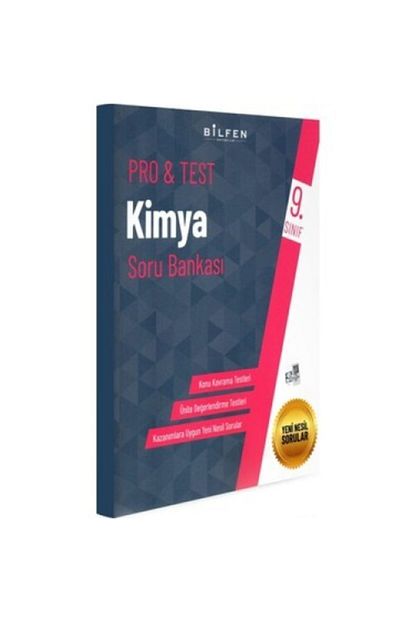 Bilfen Yayincilik Bilfen Yayinlari 9 Sinif Yeni Baski Pro Test Kimya Soru Bankasi Trendyol