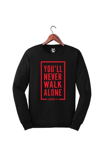 Darkia Liverpool Futbol Takim Baskili Uzun Kollu Sweat Sweatshirt Trendyol