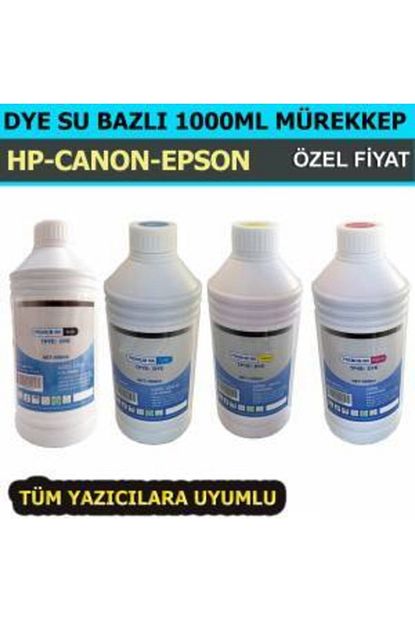 kartus dolum murekkebi 4 renk 1 litre