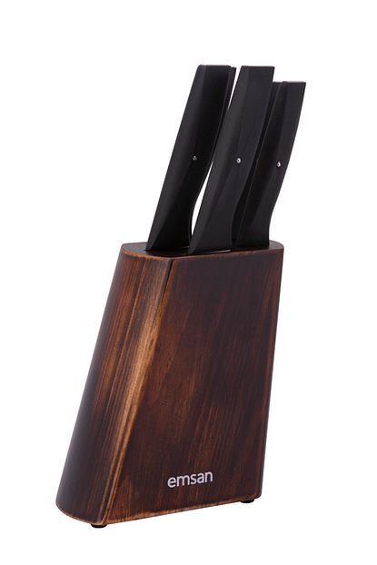 Emsan Pine Wood 6 Parca Bicak Seti Trendyol