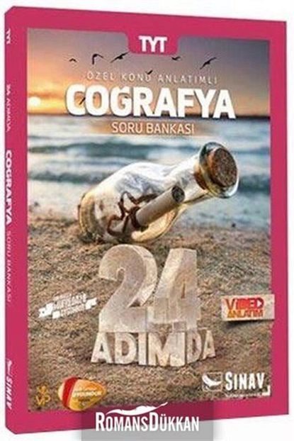 Sinav Yayinlari Sinav Tyt Cografya 24 Adimda Ozel Konu Anlatimli Soru Bankasi Trendyol