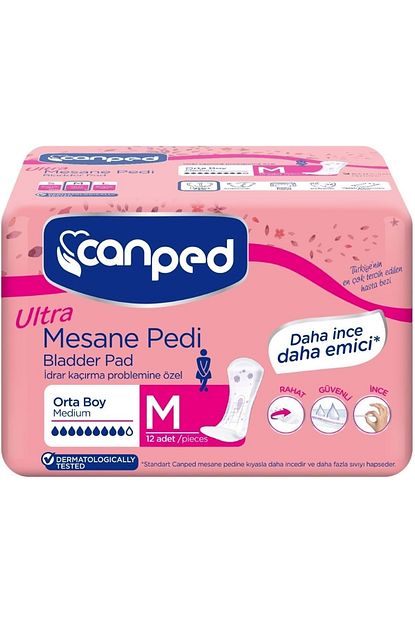 Canped Mesane Pedi Ultra Medium Orta Ic Adet 12 Tekli Pk Trendyol