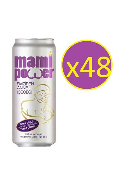 Mami Power Kahve Aromali Emziren Anne Malt Icecegi 330ml 48 Li Trendyol