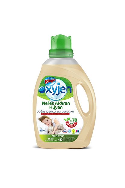 Bingo Oxyjen Dogal Icerikli Sivi Camasir Deterjani 1 170 Ml 18 Yikama Trendyol
