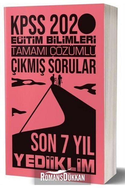 Yediiklim Yayinlari Yediiklim 2020 Kpss Egitim Bilimleri Son 7 Yil Tamami Cozumlu Cikmis Sorular Trendyol
