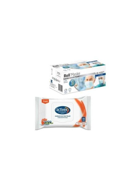 Activex Antibakteriyel Islak Mendil Aktif 56 Yaprak Roll Maske Steril Tek Tek Paketlenmis 40 Adet Fiyati Yorumlari Trendyol