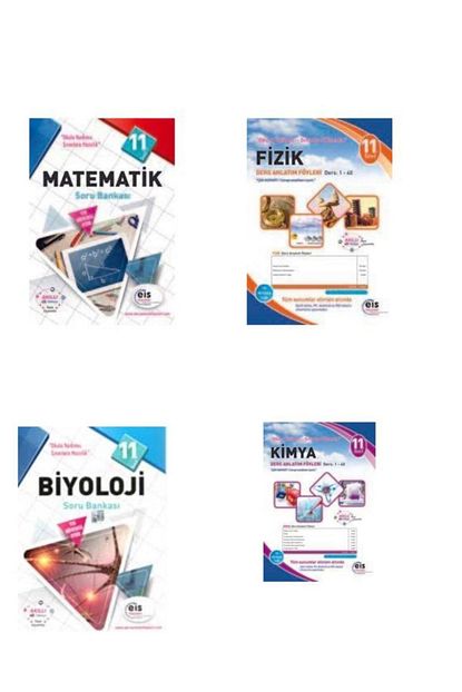 Eis Yayinlari 11 Sinif Sayisal Daf Set 4 Kitap Ders Anlatim Foyleri 2020 2021 Trendyol