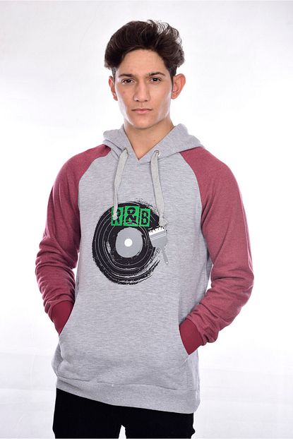 Betta Moda Erkek Cift Renkli Baskili Sweatshirt Trendyol
