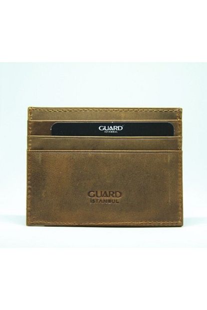 Guard Leather Guard Deri Unisex Cuzdan Kartlik Trendyol