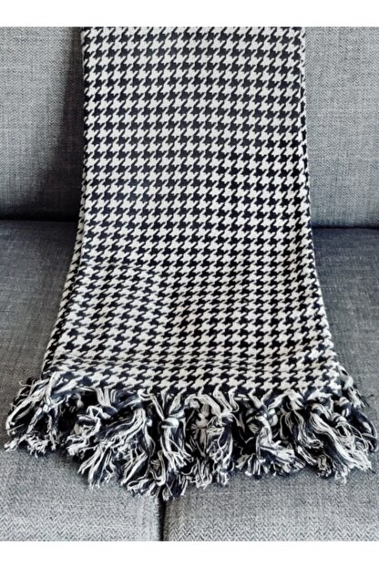 Yilmazlar Tekstil Pamuklu Orme Gri Lacivert Cift Kisilik Yatak Ortusu Pike Koltuk Ortusu 200x230cm Trendyol