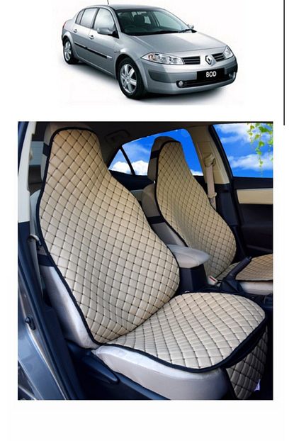 coverplus renault megane 2 sedan uyumlu takmatik deri kilif bej on 2 adet oto koltuk minderi fiyati yorumlari trendyol
