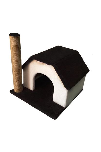 Kaptan Tek Katli Kedi Oyun Evi Ve Tirmalama Tahtasi Trendyol