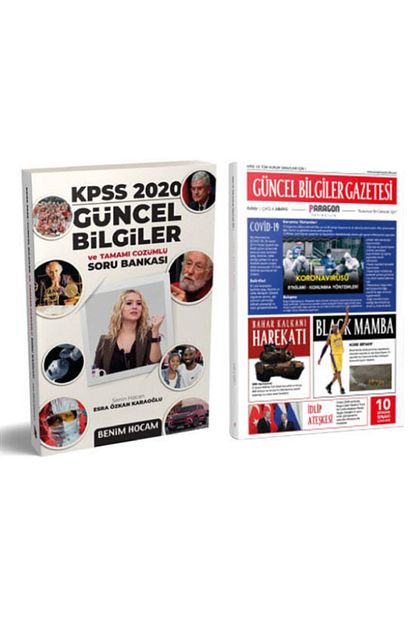 Benim Hocam 2020 Paragon Kpss Guncel Bilgiler Seti Trendyol