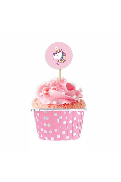 Pasta Cumhuriyeti Unicorn Muffin Cupcake Mini Kek Kalibi Kapsulu Susleme Seti 40 Parca Trendyol