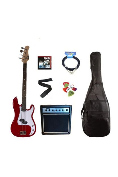 Talta Elektro Gitar Paketi Full Set Kirmizi Tlk35 Trendyol