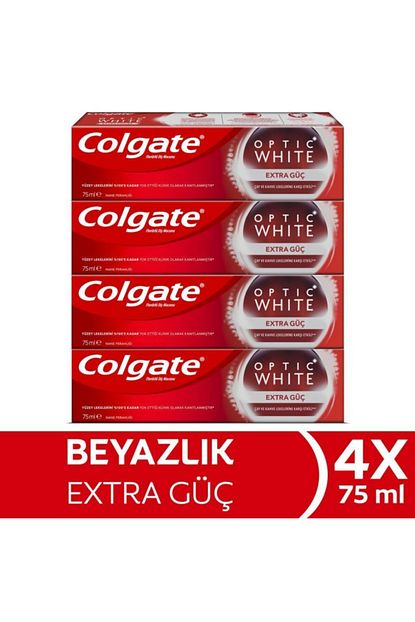 colgate optik beyaz extra guc