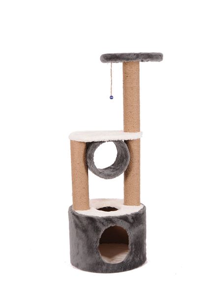Cathause Cat Hause Kedi Tirmalama Platformu S5 Gri 112cm Trendyol