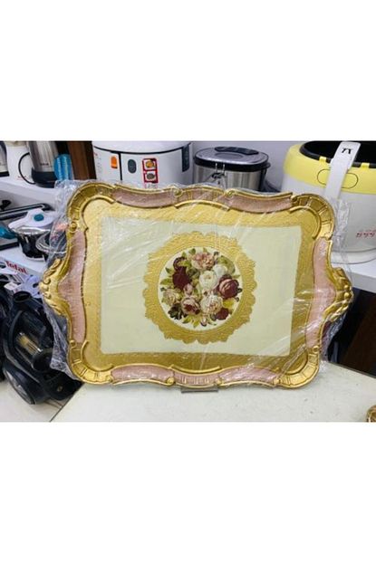 Lm Italyan Gul Agaci Tepsi 32x46 Trendyol