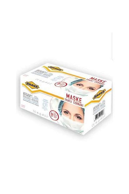 Brava Cerrahi Maske Tekli Ambalaj 50 Li Paket Fiyati Yorumlari Trendyol