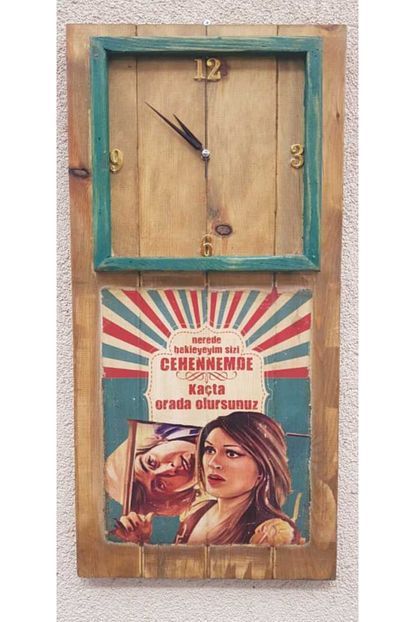 Madamecarpenter Retro Yesilcam Saat Trendyol