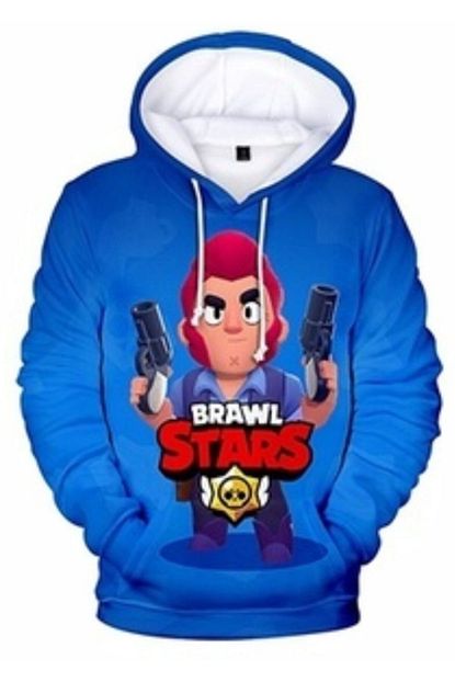 100 Turkish Design Erkek Cocuk Karisik Cok Renkli Brawl Stars Colt Kapusonlu Sweatshirt Trendyol