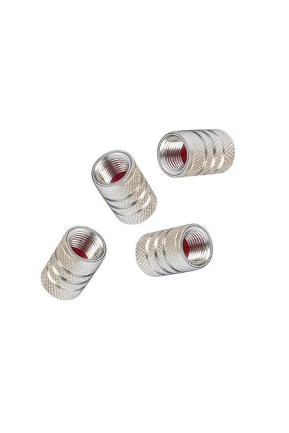 Carmaniaks Yuvarlak Gumus Krom Cizgili Metal Sibop Kapagi Crme00206 Trendyol