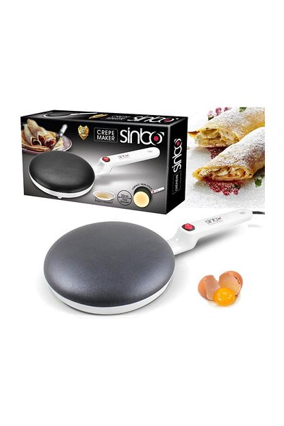 Sinbo Elektrikli 650w 20 Cm Krep Tava Ve Gozleme Makinesi Sp 5208 Trendyol