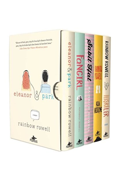 Pegasus Yayinlari Rainbow Rowell Kitaplari Seti Kutulu Ozel Set 5 Kitap Takim Trendyol
