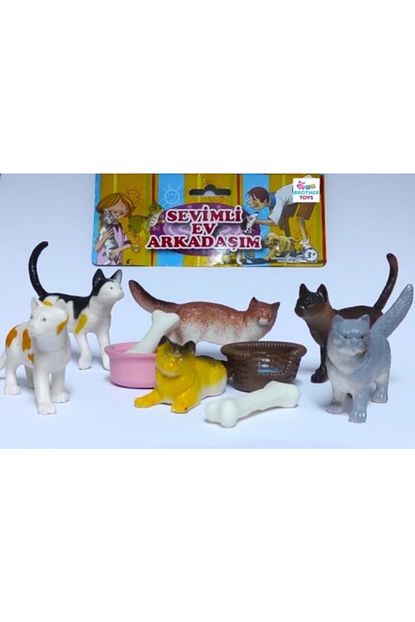 Brother Toys Sevimli Ev Arkadaslarim Kediler Seti 6 Adet Kedi 4 Adet Aksesuar Toplam 10 Parca Trendyol