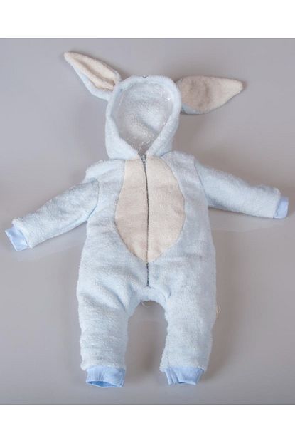 Poky Bebe Bebezade Sevimli Tavsan Kiz Erkek Bebek Astronot Kapusonlu Welsoft Tulum 395 Trendyol