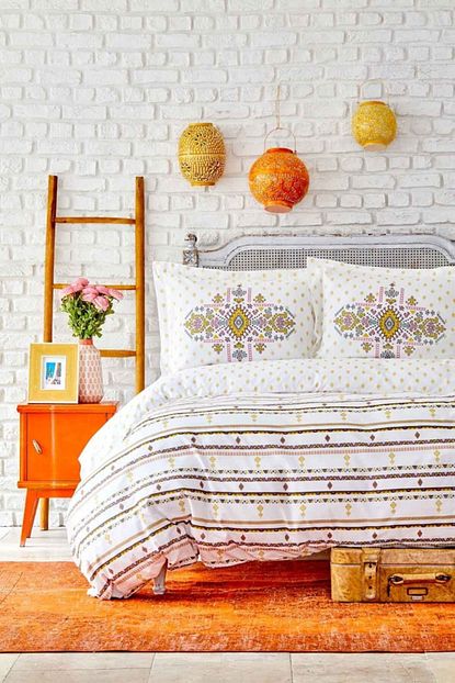 Karaca Home Pirienne Sari Pamuk Cift Kisilik Nevresim Yastik Seti Trendyol