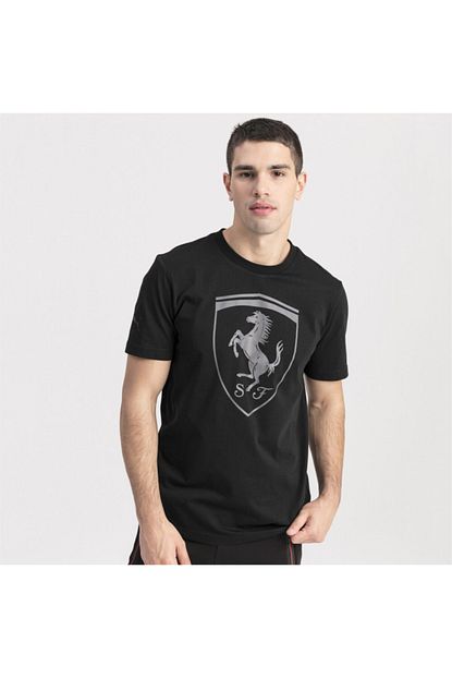 Puma Ferrari Big Shield Erkek T Shirt Trendyol
