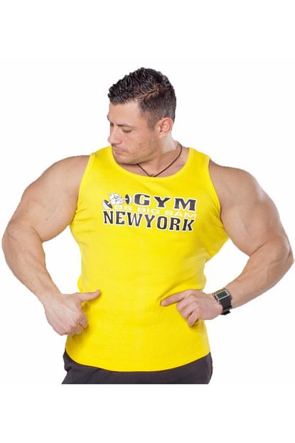 Big Sam Erkek Sari Antrenman Atleti 2086 Trendyol
