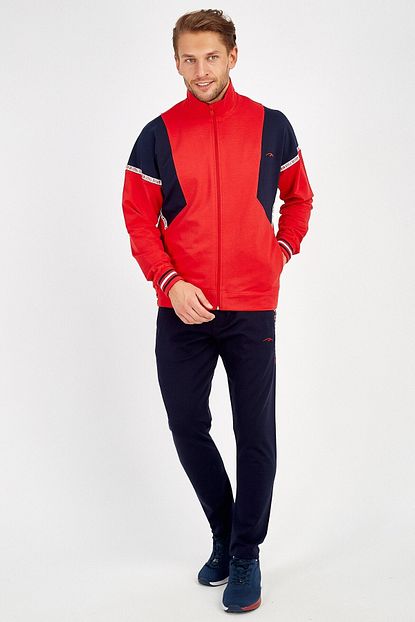Maraton Erkek Kirmizi Sportswear Tracktop Esofman Ustu Trendyol