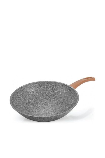 Karaca Silver Stone Bio Granit 28 Cm Wok Tava Trendyol
